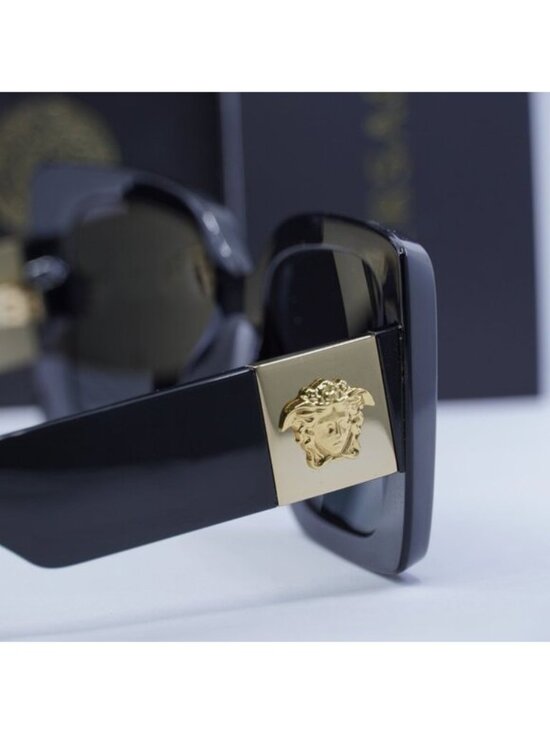Versace VE4467U GB1/87 Black/Dark Grey Sunglasses main image 4